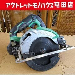 HiKOKI 18V 165mm コードレス丸のこ C18DBAL 2019年製 バッテリー 日立丸ノコ 札幌市北区屯田