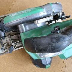 HiKOKI 18V 165mm コードレス丸のこ C18DBAL 2019年製 バッテリー 日立丸ノコ 札幌市北区屯田