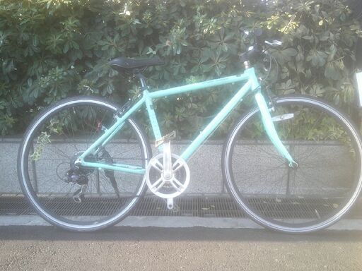 整備済み中古自転車　700ｘ28　税別￥13.800-　クロスバイク　外装21段　102