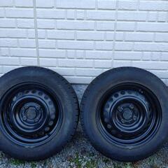 スタッドレスタイヤ　ホイール付　４本セット　175/65/R14