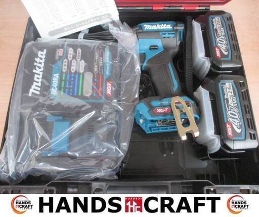 マキタ makita TD002RDX インパクトドライバ 未使用品 フルセット バッテリ40V 2.5Ah二個/充電器付き 【ハンズクラフト宜野湾店】