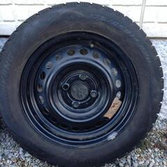スタッドレスタイヤ　ホイール付　４本セット　175/65/R14