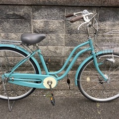 【26インチ自転車】変速なし　前後タイヤ新品❗️若林自転車　浜大津店　SALE中❗️ 26インチ自転車】変速なし 前後タイヤ新品❗️若林自転車 浜大津店