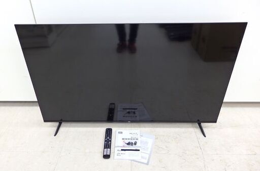 千歳市/恵庭市 TCL 55V型 4Kスマート液晶テレビ 55V6B 2024年製 4Kチューナー内蔵 Google TV