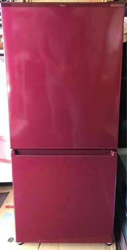 AQUA 冷蔵庫 2020年製 AQR-17J(R) レッド 168L