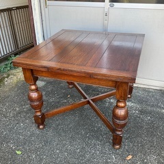 英国式(メイドインイングランド) アンティーク ドローリーフテーブル