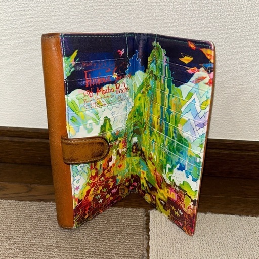 #MachuPichu カラフル長財布 レザー #NAUGHTIAN