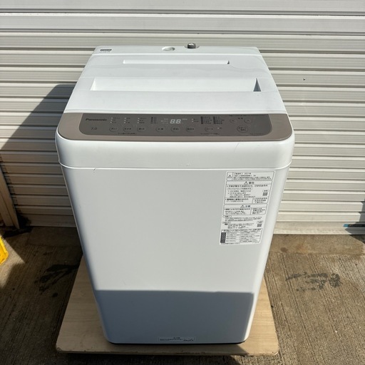Panasonic洗濯機 2021年製 7.0kg9,000円！！