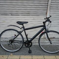 Fit‛s[フイッツ]700c シティクロスバイク 6speed/ブラック Fit‛s