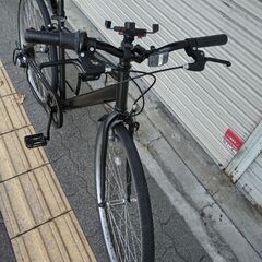 26吋 クロスバイク 6speed/ブラック