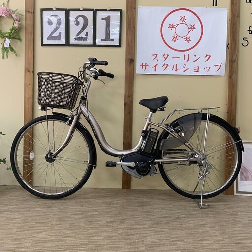 221整備済新基準良品ヤマハ バッテリー8.7ah長押し1-4 26インチ 中古車