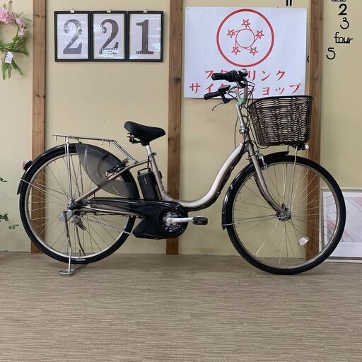 221整備済新基準良品ヤマハ バッテリー8.7ah長押し1-4 26インチ 中古車