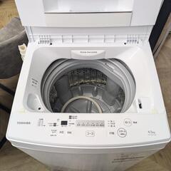 0028 TOSHIBA 4.5kg全自動洗濯機 AW-45M7(W) 2019年製