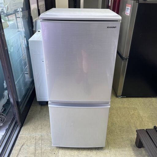 SHARP 137L 冷蔵庫 SJ-D14E-S 2019年製