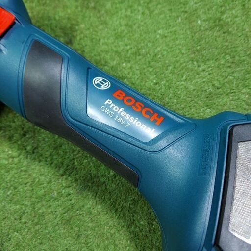ボッシュ BOSCH GWS18V-7 コードレスディスクグラインダ 18V 100mm【市川行徳店】【店頭取引限定】【未使用】管理番号：ITUPVZQY3X7U ボッシュ BOSCH GWS18V-7 コードレスディスクグラインダ 18V 100mm