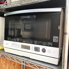 【武蔵小山店】  TOSHIBA 東芝  オーブンレンジ グランホワイト 加熱水蒸気 角皿付き 2019年製 22L 検） 電子レンジ オーブン トースター レンジ 電子レンジ 19年 ER-SD80 品川区 リサイクルショップ ランバールーム 武蔵小山店 武蔵小山パルム 戸越銀座 