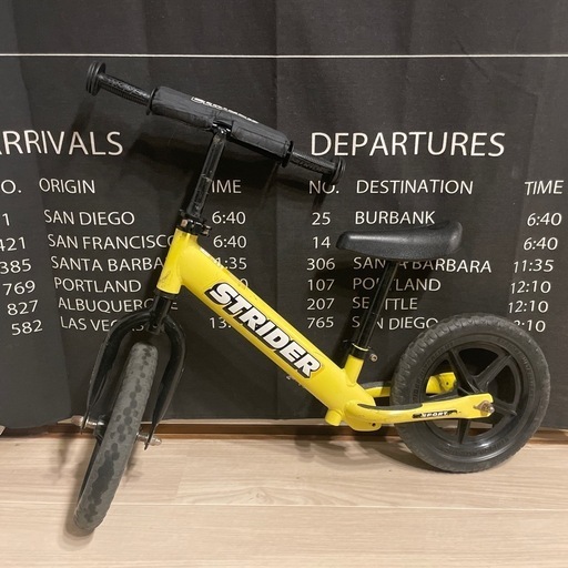 美品／人気色】STRIDER SPORT 12インチ イエロー 日本正規品 