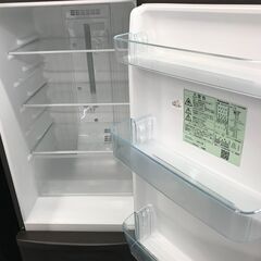 【FU999】★ パナソニック Panasonic 冷蔵庫 NR-B17DW-T 一人暮らし 2020年製 2ドア 168L ブラウン ファン式  簡易クリーニング済 堺市 深井 【ジャングルジャングル深井店】