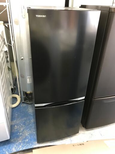 【FU1001】★東芝 冷蔵庫 2ドア 153L 右開き GR-R15BS 2020年製 ひとり暮らし