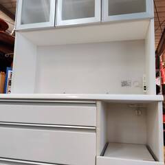 【愛品倶楽部柏店】NITORI (ニトリ) 3枚扉キッチンボード ルシア II 105KB ソフトクローズ