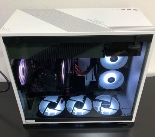 ゲーミンクPC(モニター×2、マイク、キーボード、マウス付き)