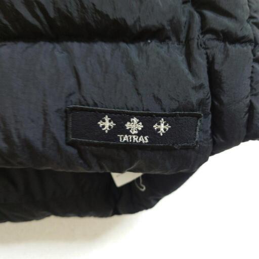 TATRAS ダウンベスト ブラックサイズ04 希少サイズ 04 TATRAS タトラス