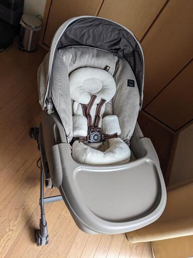 Combi 電動 ホワイトレーベル ネムリラ AUTO SWING BEDi おやすみドーム EG ヘーゼルベージュ（BE）