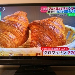 55Ꮩ型 液晶テレビ 録画用HDD/DVD/BD内蔵 リモコン取扱説明書付 動作確認