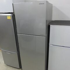 日立 203L 冷蔵庫 2016年製 2ドア R-20FA ④ シルバー 200Lクラス HITACHI 札幌市 中央区 南12条店