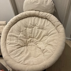 フォールディングチェア・オットマン付き