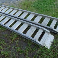 ★日軽　アルミブリッジ★3t/組　長さ3m 有効幅35cm あゆみ板★ ☆日軽 アルミブリッジ☆3t/組 長さ3m 有効幅35cm あゆみ板