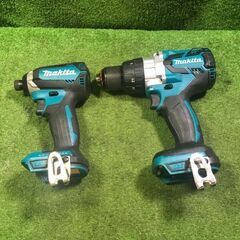 マキタ XT267T 充電式インパクトドライバ・ドライバドリル セット 海外製品【市川行徳店】【店頭取引限定】【中古】管理番号：ITOJKKNMF71W マキタ XT267T 充電式インパクトドライバ・ドライバドリル セット 海外