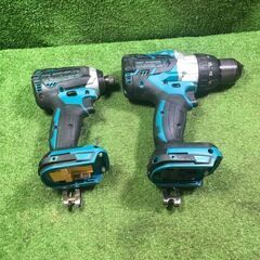 マキタ XT267T 充電式インパクトドライバ・ドライバドリル セット 海外製品【市川行徳店】【店頭取引限定】【中古】管理番号：ITOJKKNMF71W マキタ XT267T 充電式インパクトドライバ・ドライバドリル セット 海外