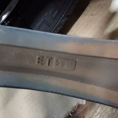 18インチ　アルミホイール　タイヤ4本セット3000円引き