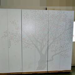 山口)【店頭引取限定】KOKUYO　両開き書庫　真ん中　エディア　桜　 ◆BIZ1447FCY MK02C