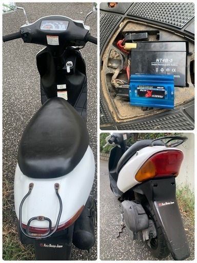 売約済み82難あり⭐️レッツ2⭐️キャブ/負圧ポンプ分解清掃、バッテリー新品、CDI青箱、SUZUKI、スズキ、バイク、原付