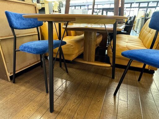 セール 2-52 関家具 ダイニング3点セット【一部地域配送可・現状渡し 