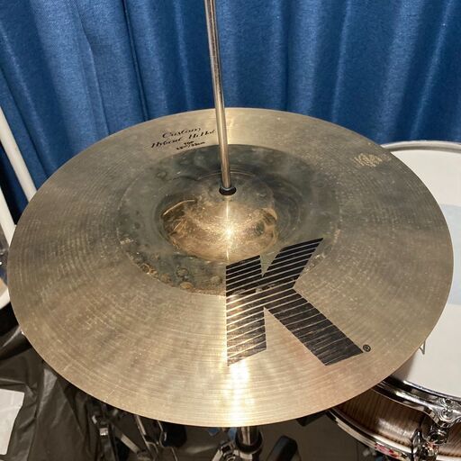 打楽器、ドラム Zildjian K Custom Hybrid HiHat 13.25\