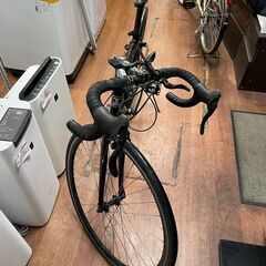 ロードバイク No.1406 ブラック 28インチ 2×7段切替 【リサイクル