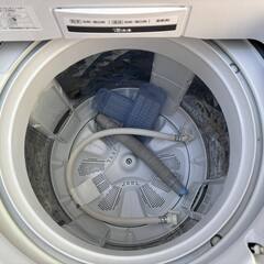 Panasonic パナソニック NAFA80H3 洗濯機 8.0kg  泡洗浄 送風乾燥 自動槽洗浄 ソフト脱水 2016年製