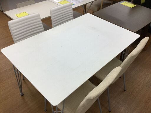 ☆ジモティー割引有☆ダイニング5点セット 中古品