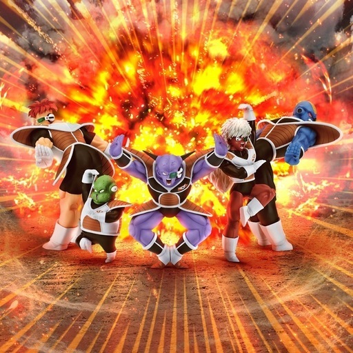 ギニュー特戦隊　フィギュア　コンプ