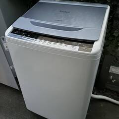 日立 ビートウォッシュ BW-V80A(2016年製) 送料込 ＊発送時期注意 日立 ビートウォッシュ BW-V80A 洗濯機 2016年製 上開き 洗濯8kg