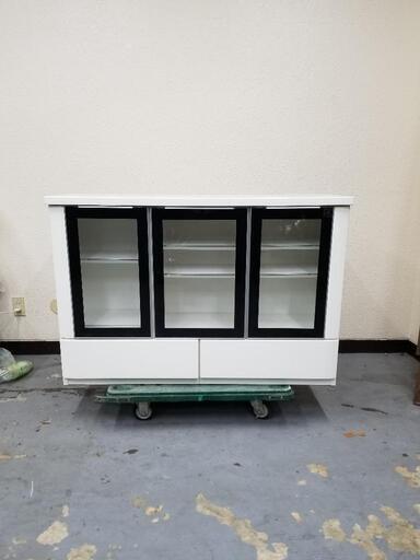 シギヤマ家具　サイドボード　食器棚　書棚　カウンター