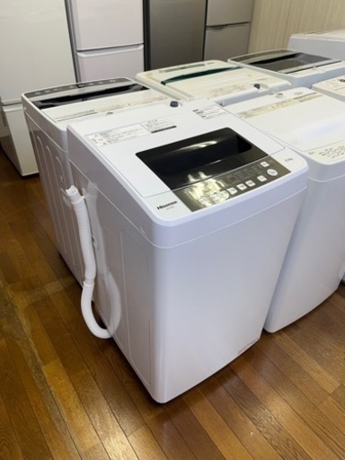 激安販売!! 2020年 5.5kg Hisense 全自動電気洗濯機 HW-T55C 家電 生活家電 洗濯機