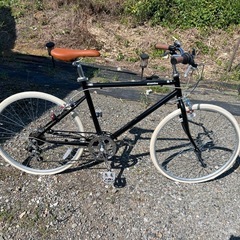 26インチ自転車　ブラック 新品
