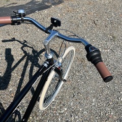 26インチ自転車　ブラック 新品
