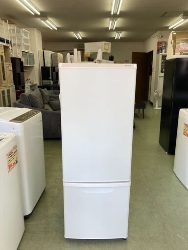 【リサイクルショップ　ピカソ　小松原】2023年製 パナソニック Panasonic 168L 2ドア 右開き冷蔵庫 NR-B17HW★5093★