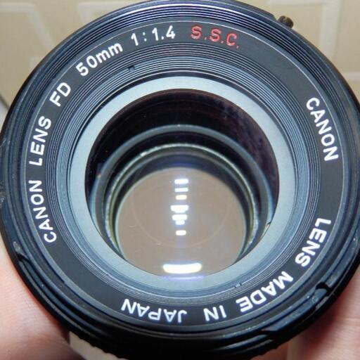 ❤️箱付き❤️動作品★旧F1★前期★Canon★FD50ｍｍ単焦点レンズ❤️美品