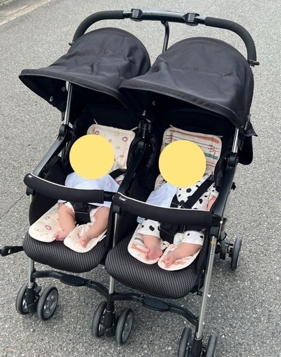 【美品】コンビ　双子用ベビーカー